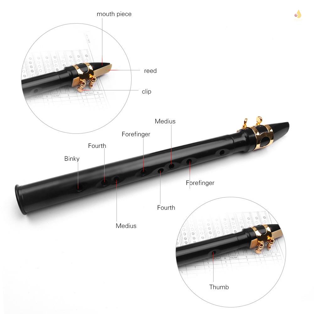 Túi Đựng Dụng Cụ Saxophone Mini Màu Đen Tiện Dụng