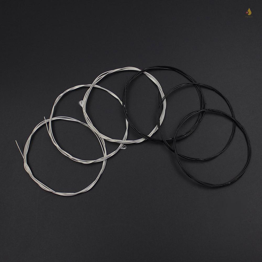 Bộ 6 Dây Đàn Guitar Cổ Điển Bằng Nylon (. 028-.043) Hai Màu