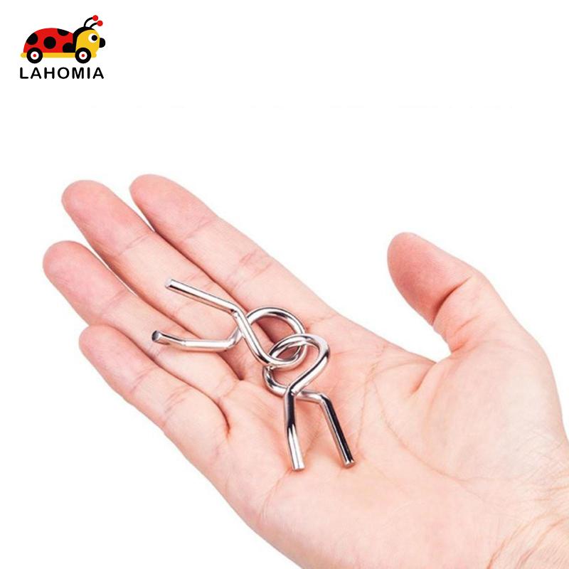 LAHOMIA Đồ Chơi Giáo Dục Cho Bé Tháo Gỡ Rối Dây Kim Loại Phong Cách Trung Hoa Độc Đáo Cho Người Lớn Và Trẻ Em