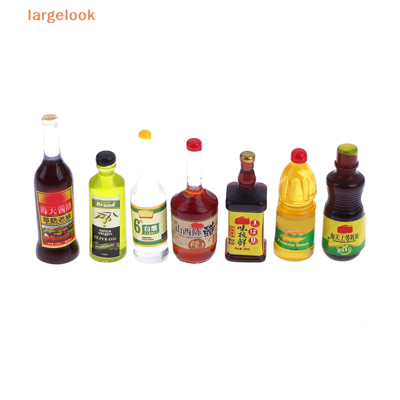 Set 7 Lọ Đựng Gia Vị Tỉ Lệ 1: 12 Cho Nhà Búp Bê