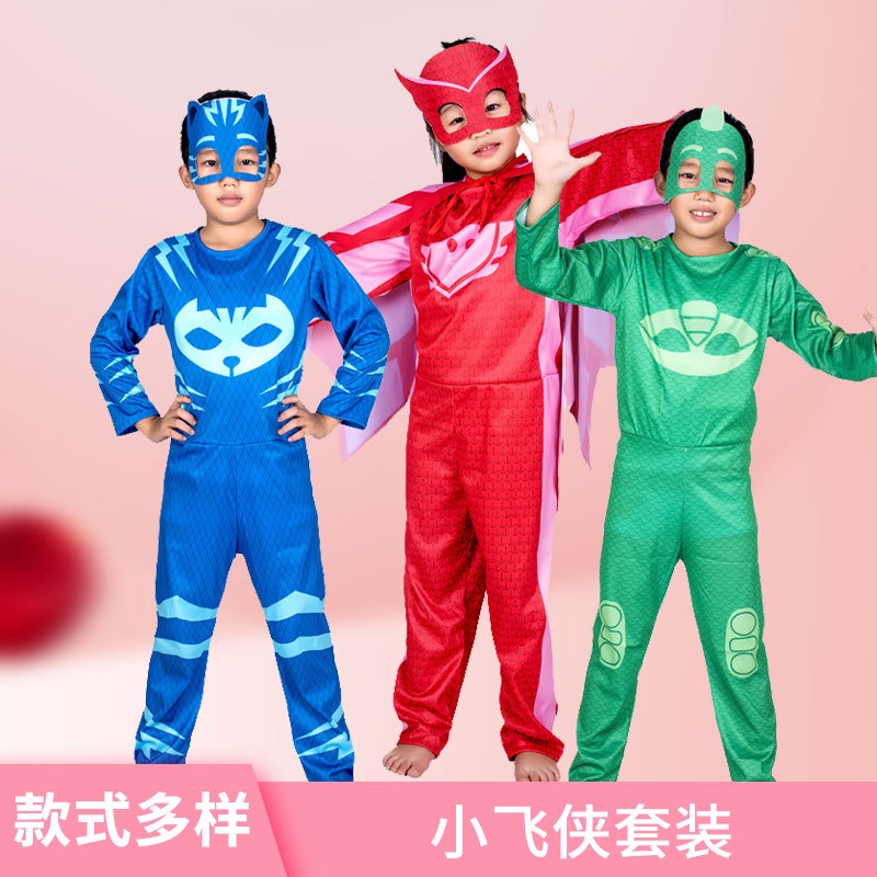 Bộ Đồ Ngủ Hóa Trang Người Nhện / Người Sắt Độc Đáo Cho Bé Trai Dịp Halloween