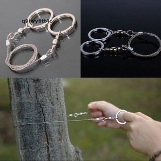 {q9uvy6tt4c} Thiết bị sinh Tồn Khẩn cấp dây thép cưa Cắm Trại Đi Bộ Đường Dài săn bắn thiết bị leo núi mới mới