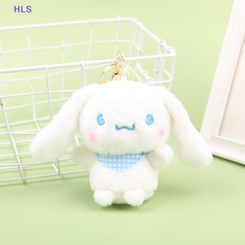 Móc Khóa Hình Búp Bê Nhồi Bông Sanrio Cinnamoroll My Melody Kuromi Đáng Yêu