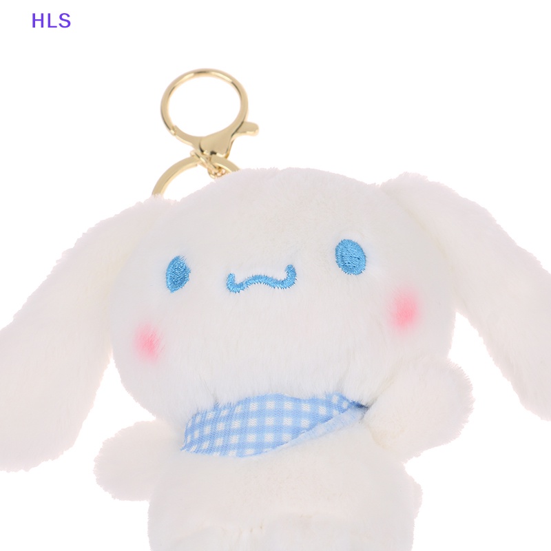 Móc Khóa Hình Búp Bê Nhồi Bông Sanrio Cinnamoroll My Melody Kuromi Đáng Yêu