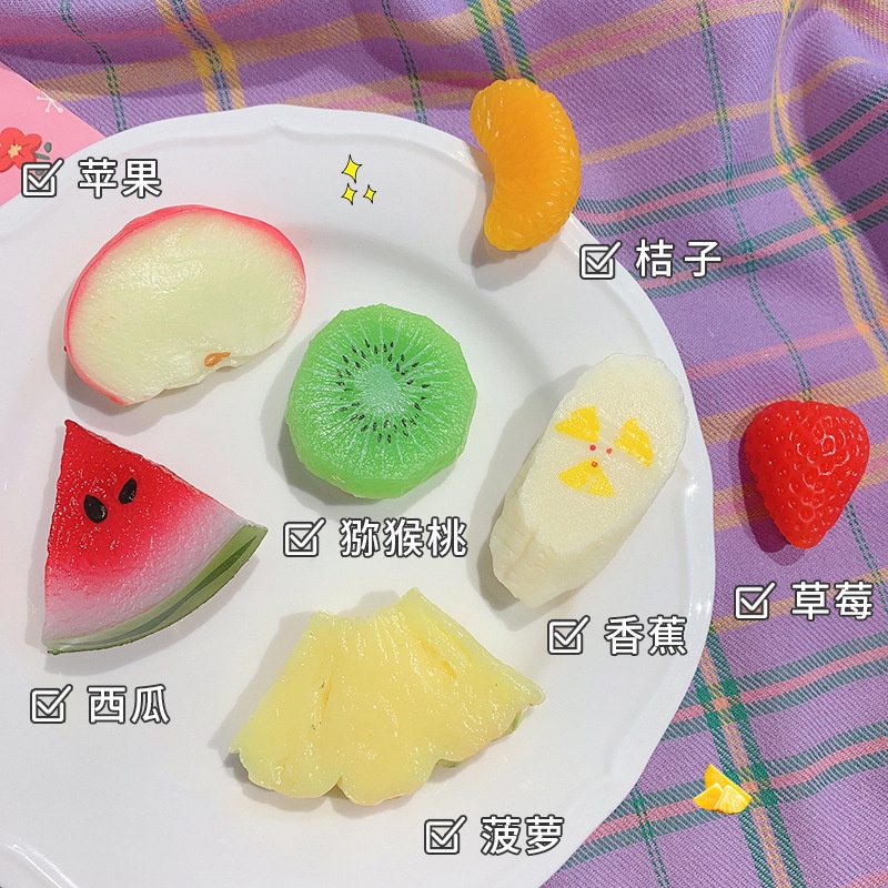 Kẹp Tóc Mái Hiên Hình Trái Cây Ba Chiều28592023