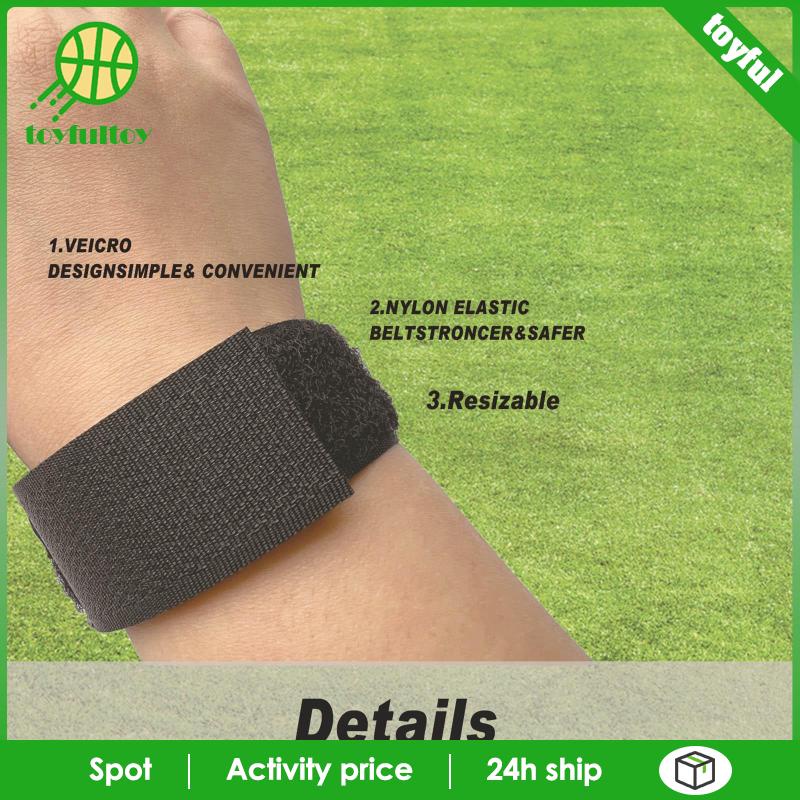 Set 8 Phụ Kiện Đánh Dấu Cổ Tay In Chữ Toyfulcabin Dùng Trong Bóng Đá