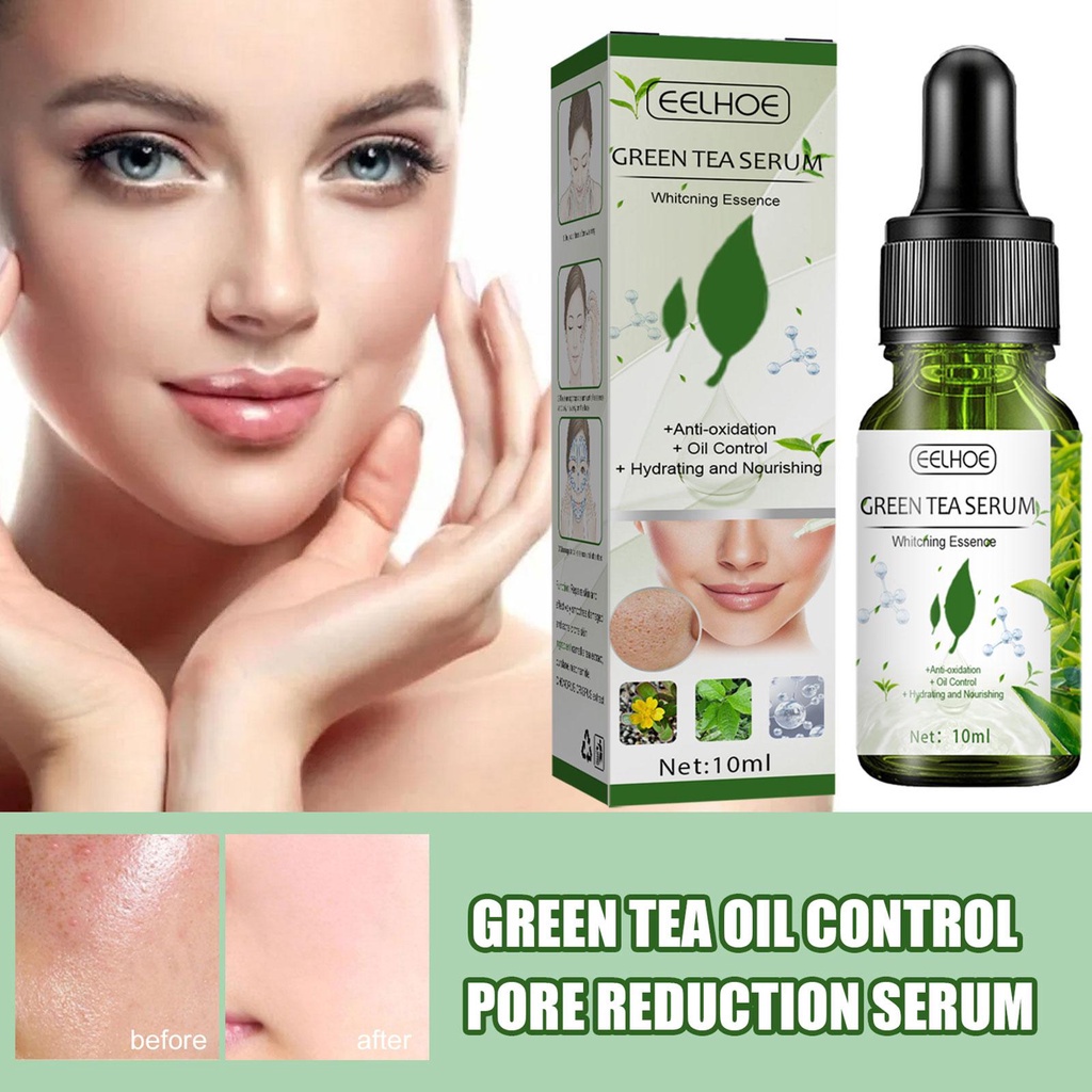 Mặt Nạ Trà Xanh 10ml Se Khít Lỗ Chân Lông Chăm Sóc Da Mặt O8Q5