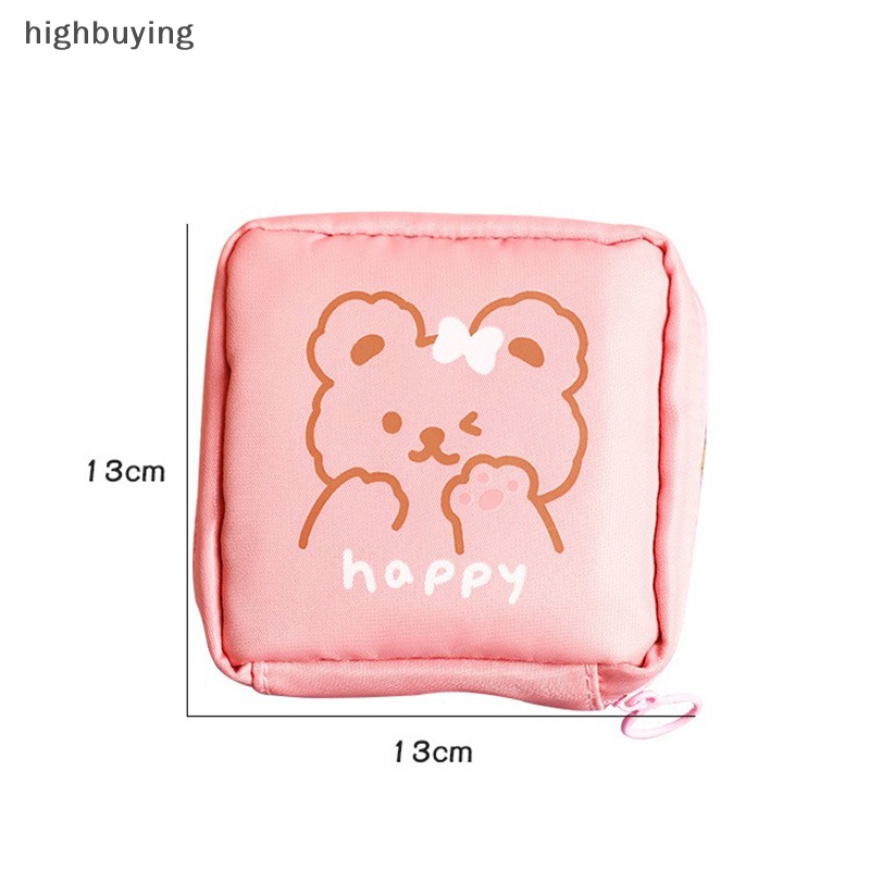 Túi Bông Vệ Sinh Tai Nghe Son Môi Chìa Khóa Dễ Thương