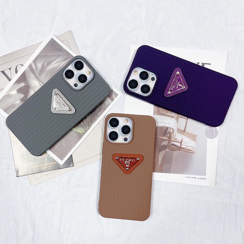 Fashion prada High luxury style iPhone 14 13 ProMax 14plus 14 Xs Max XR Phone Case for Apple 12 ProMax 13 13Pro 11pro 14pro 7 8 Plus 7+ 8+ Candy Weave Soft Cover Phone Case