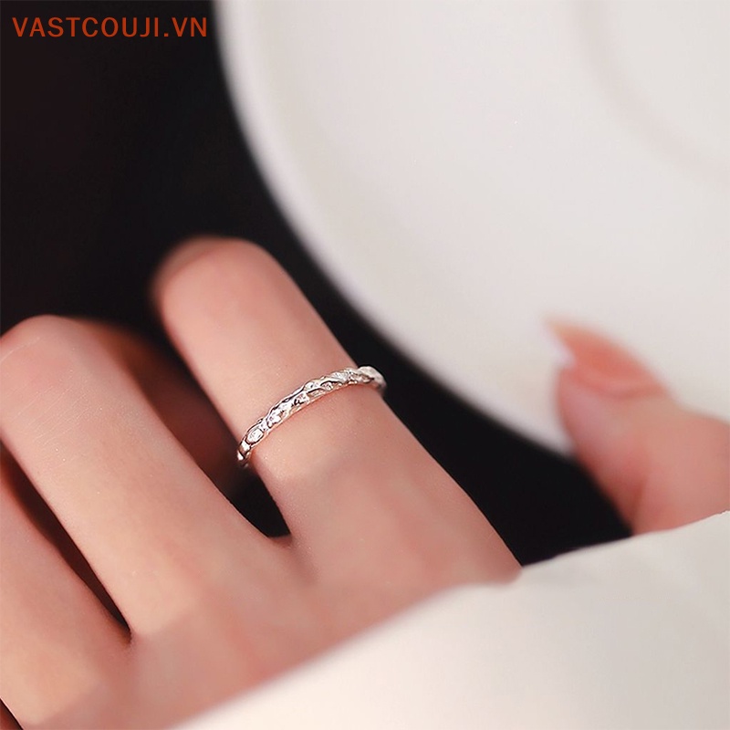 Nhẫn Hở Điều Chỉnh Được Thiết Kế Đơn Giản Cá Tính Hợp Thời Trang Cho Nữ