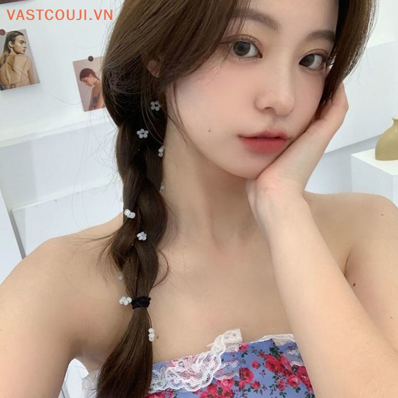 Kẹp Tóc Dạng Chuỗi Hoa Tua Rua Thời Trang Cho Nữ
