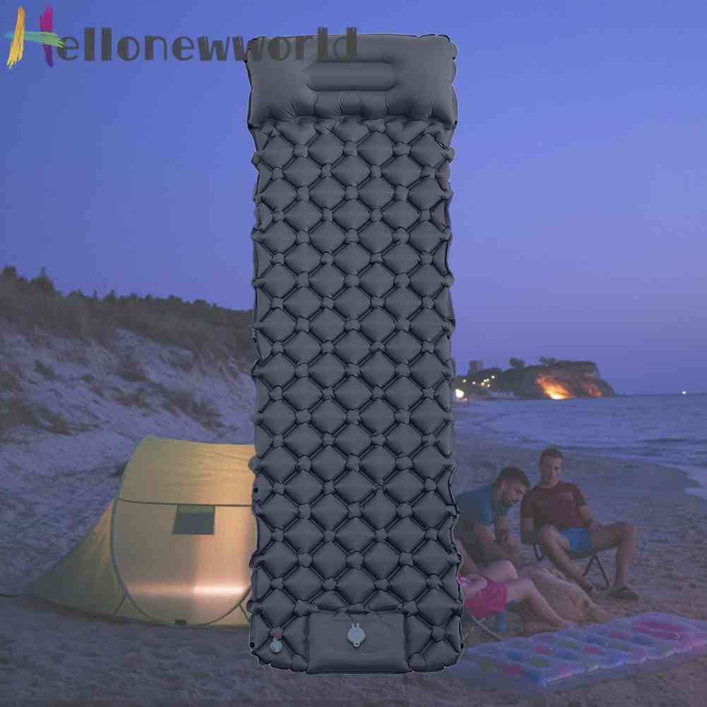 Thảm Bơm Hơi Siêu Nhẹ Chống Ẩm Tiện Dụng Mang Theo Du Lịch Cắm Trại