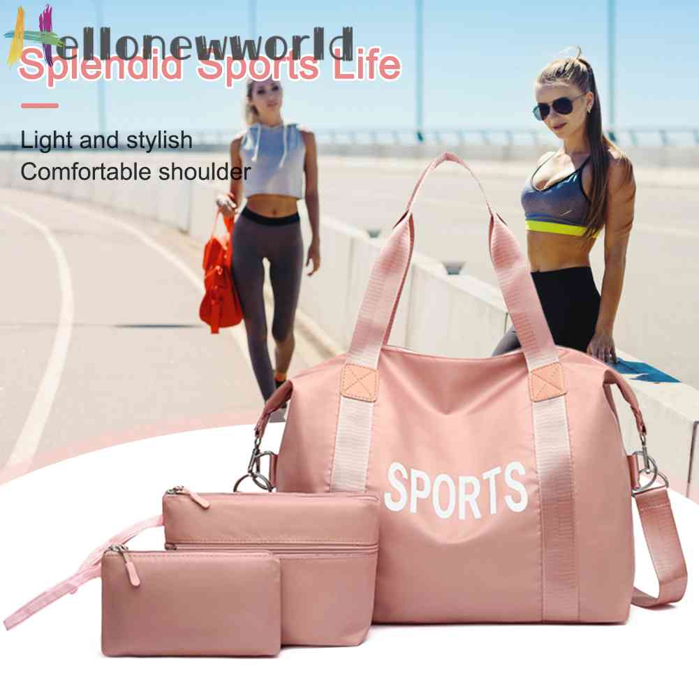Bộ 3 Túi Xách Thể Thao Cỡ Lớn Thời Trang Cho Nữ