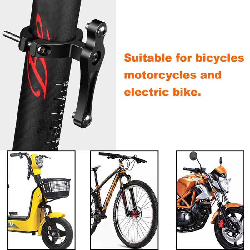 Giá Đỡ Bình Nước Bằng Hợp Kim Nhôm Gắn Yên Xe Đạp Leo Núi