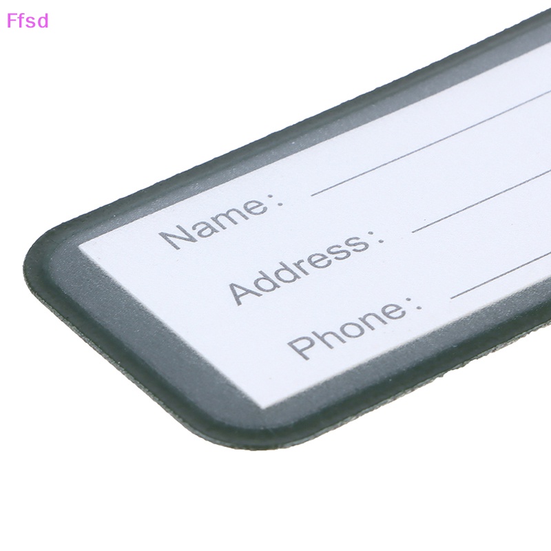 {Ffsd} Giao Hàng Nhanh Thẻ Hành Lý Bằng Da PU Chất Lượng Cao Nhỏ Gọn * Bán Chạy