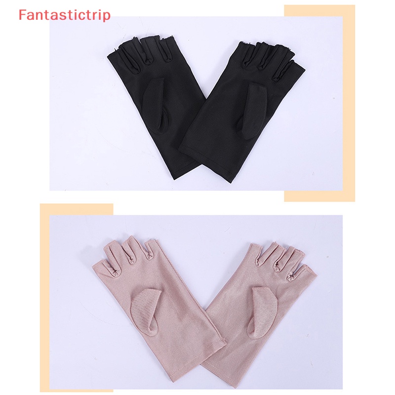 1 Cặp Găng Tay Bảo Vệ Móng Chống Tia Uv Có Đèn Led Mới