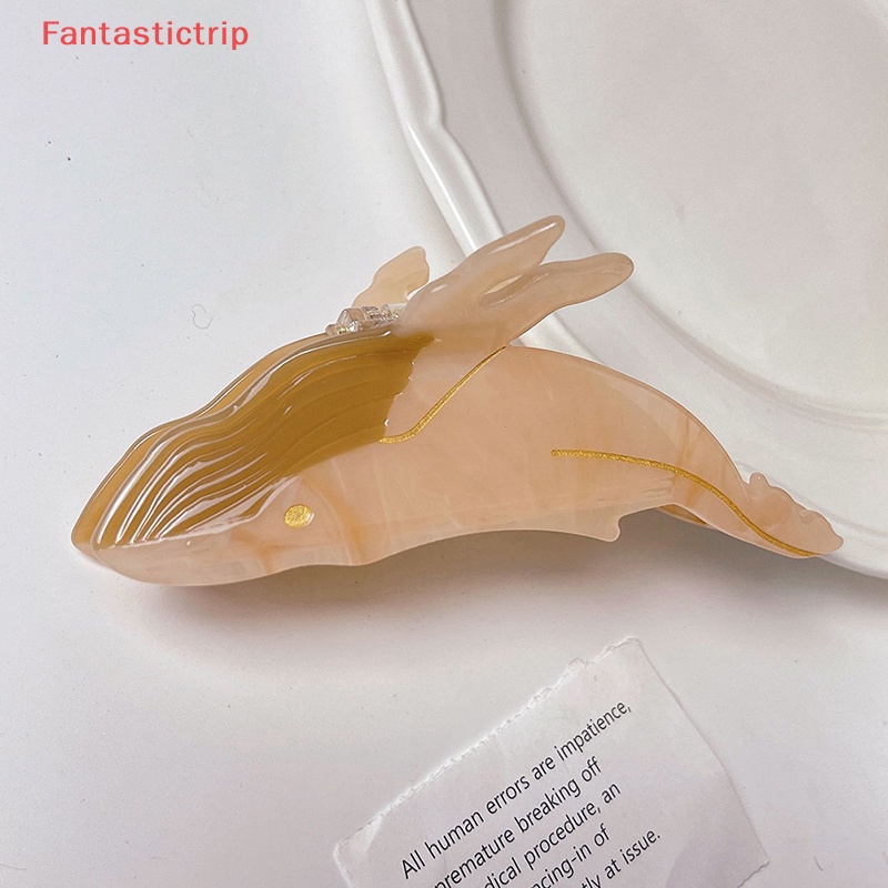 Kẹp Tóc Hình Cá Voi Xanh Thời Trang Cho Nữ