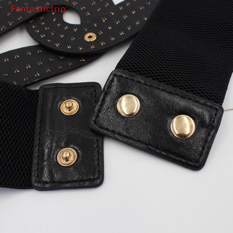 Thắt Lưng Co Giãn Phối Đinh Tán Thời Trang 2023 Chất Lượng Cao Cho Nữ Mới