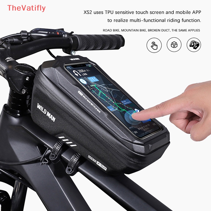 Túi Đựng Điện Thoại Chống Thấm Nước Gắn Khung Xe Đạp Tiện Lợi