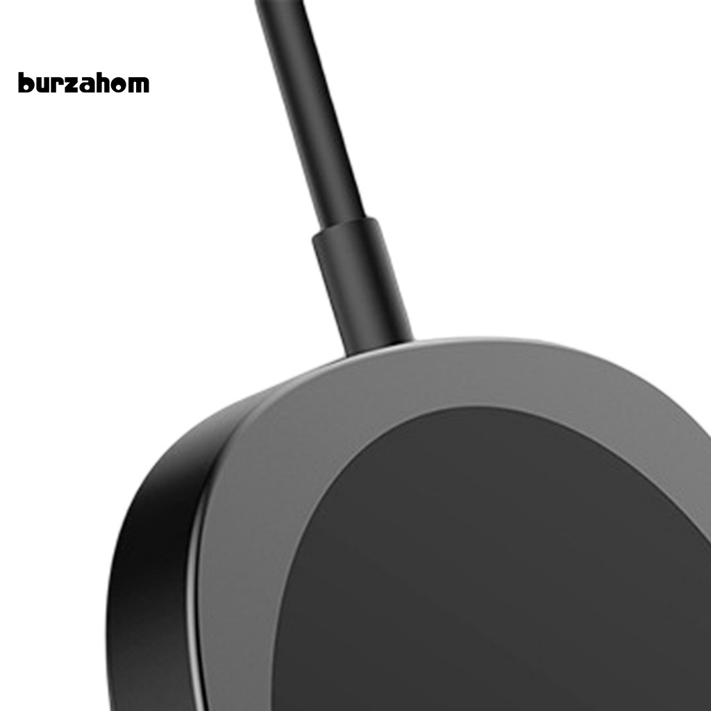 1 Bộ Đệm Sạc Nhanh Không Dây USB 2 Trong 1 Có Khóa Nam Châm Tự Động Đa Năng Cho Văn Phòng