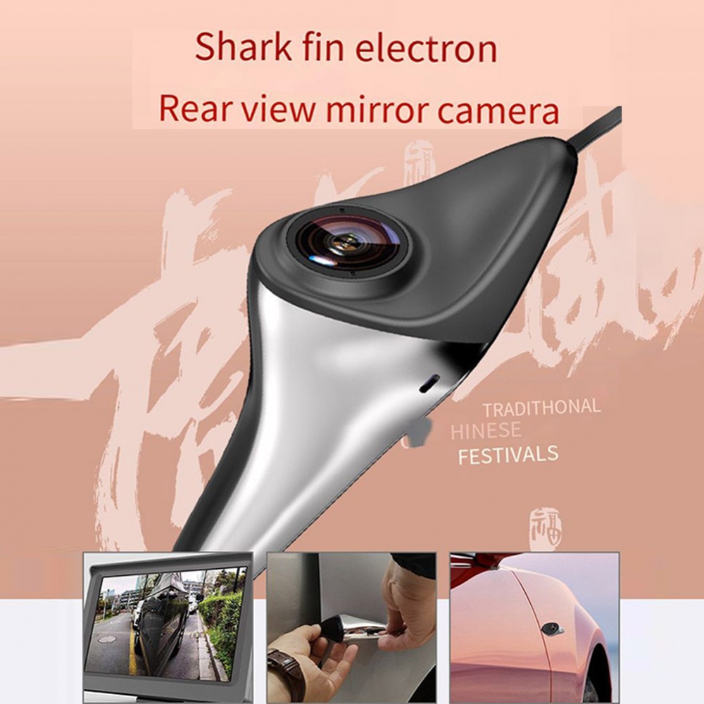 Camera Hỗ Trợ Tầm Nhìn Điểm Mù Cho Xe Ô Tô Power DC 12V 48dB