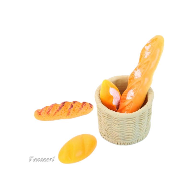 Mô Hình Bánh Mì Tỉ Lệ 1 / 12 Trang Trí Nhà Búp Bê Tỉ Lệ 1 / 12