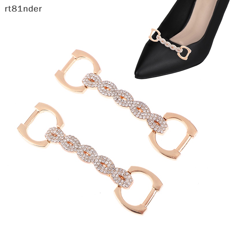 Rt 1 Phụ Kiện Khóa Kẹp Giày Cao Gót Đính Đá Trang Trí Dành Cho Bạn Nữ n