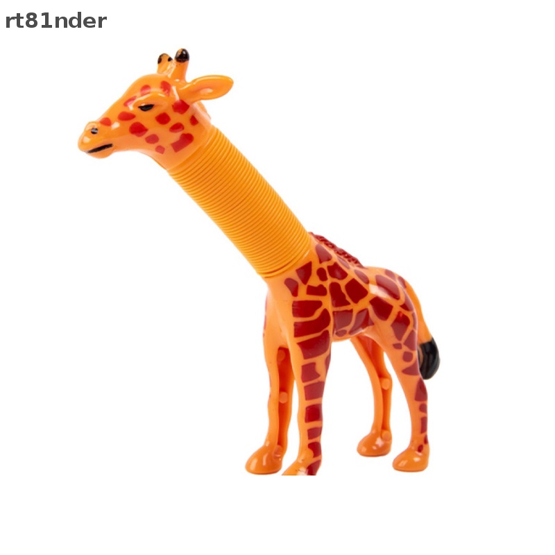 Rt Đồ Chơi Xếp Hình Hươu Cao Cổ Có Đèn LED Dạng Ống Co Giãn