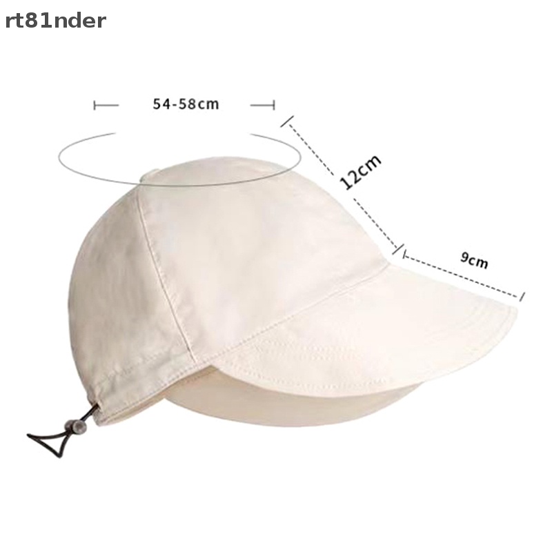 1 Mũ Rộng Vành Chống Nắng Dây Rút Có Thể Điều Chỉnh Cho Nam Nữ