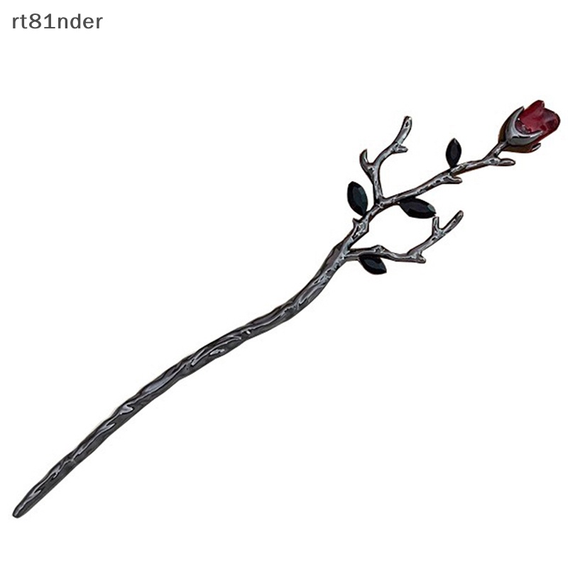 Trâm Cài Tóc Hình Hoa Hồng Phong Cách Vintage Đơn Giản Cho Nữ