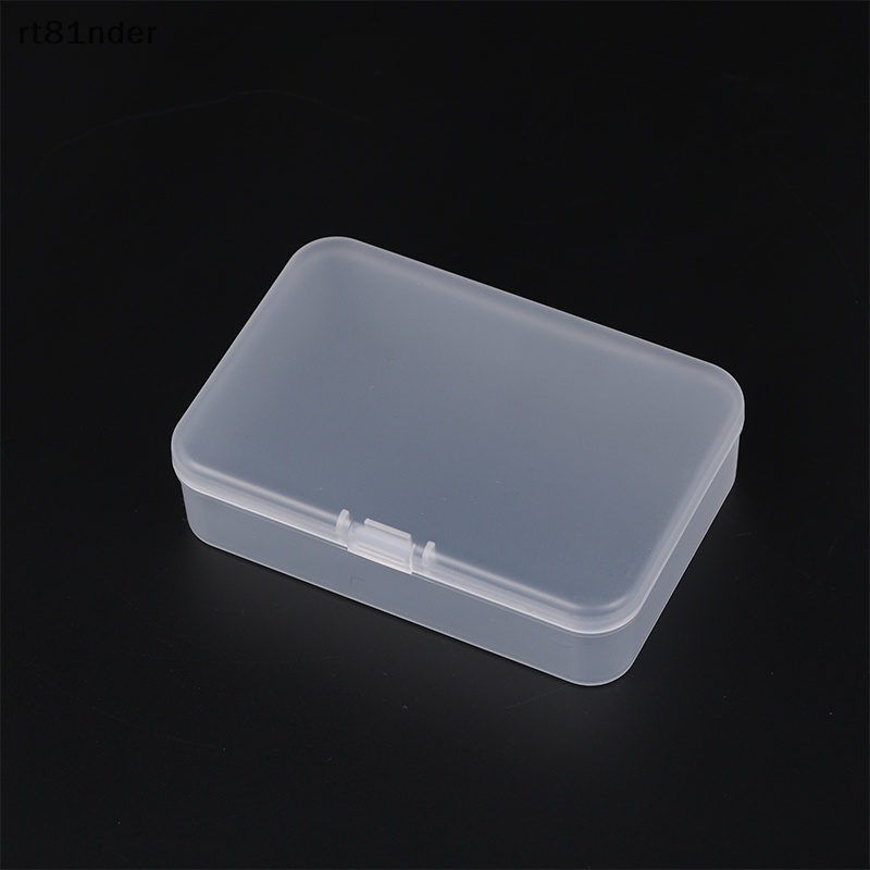 Rt Hộp Nhựa Mini Đựng Đồ Trang Điểm / Móng Tay Giả Tiện Dụng