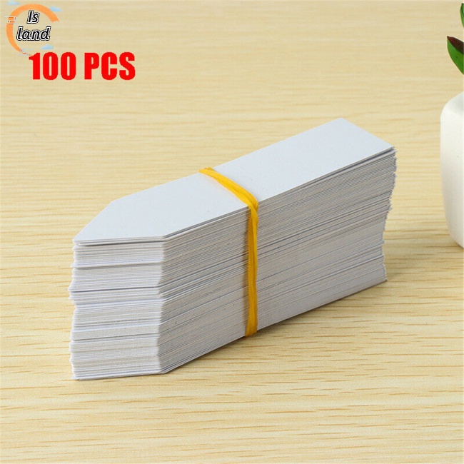 Set 100 Thẻ Nhựa Đánh Dấu Cây Trồng Chống Nước