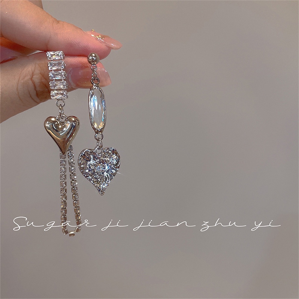 Bông Tai Hình Trái Tim Thời Trang Dành Cho Nữ