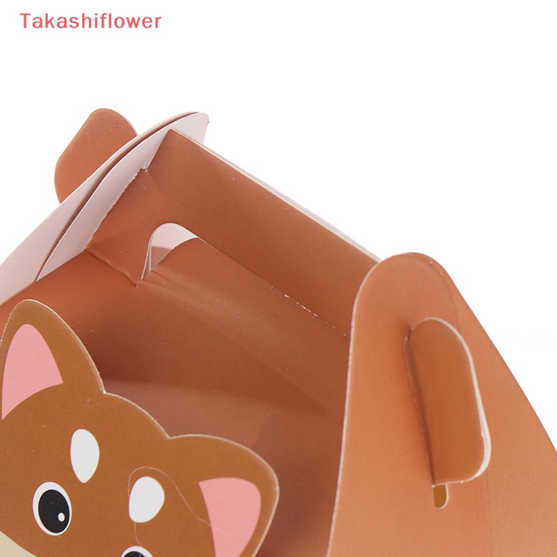 Set 6 Túi Đựng Kẹo Hình Động Vật Hoạt Hình Dễ Thương