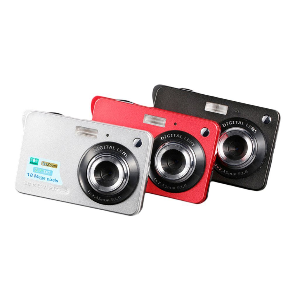 2.7 Inch Tft Lcd Display 18Mp 720P 8X Zoom Hd Digital Camera Anti-Shake Camcorder Videos Cmos Micro Children Gift [Q/2]