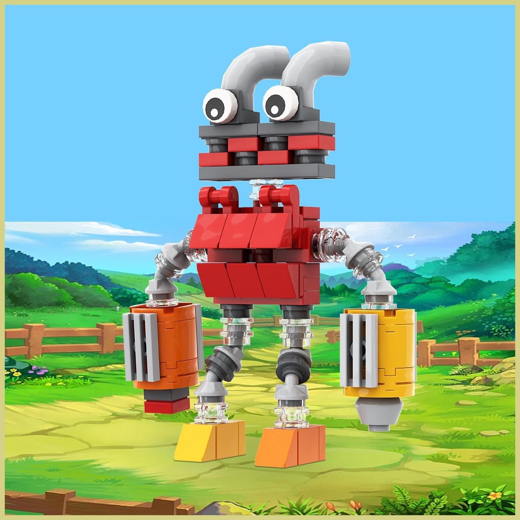 Mô Hình Đồ Chơi Lắp Ráp Nhân Vật Hoạt Hình My Sings Monsters Rare Epic Wubbox