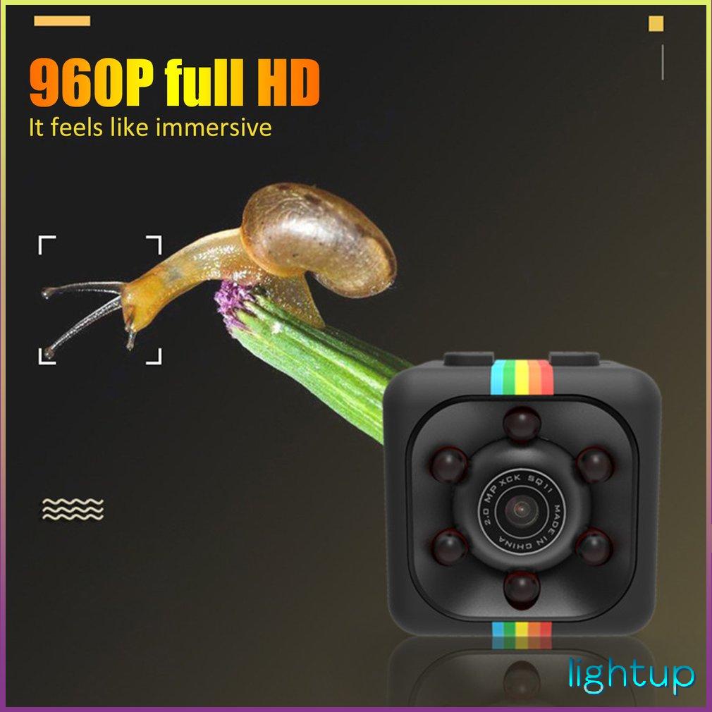 [Trong kho] Sq11 Thiết Thực Mini Camera Siêu Nhỏ Video Đêm 960P Cảm Biến Chuyển Động Màn Hình Ngoài Trời Dv [Y/23] | BigBuy360 - bigbuy360.vn