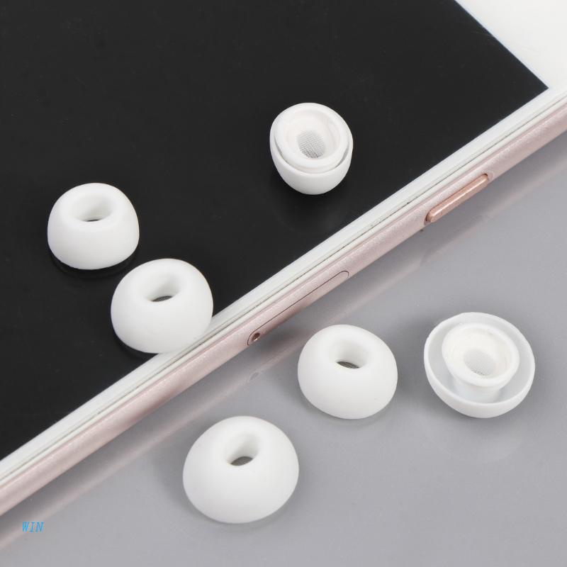 Set 3 Cặp Nút Bọc Đầu Tai Nghe Bằng Silicon Mềm Cho Pro L / M / S