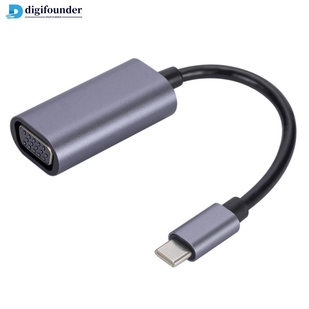 Cáp ChuyểN ĐổI Dữ LiệU USB C Sang VGA 1080P 720P USB-C D-Sub 10Gbps K3Z6