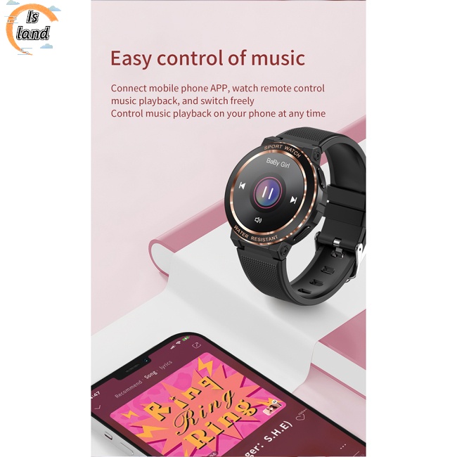 Đồng Hồ Thông Minh Mk60 Màn Hình Cảm Ứng Bluetooth Chống Thấm Nước Có Chức Năng Nghe Gọi Cho Nữ