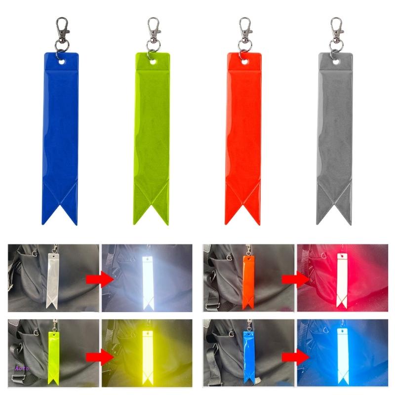 Aoto Móc Chìa Khóa Xe Hơi Phản Quang An Toàn Trang Trí Xe Hơi