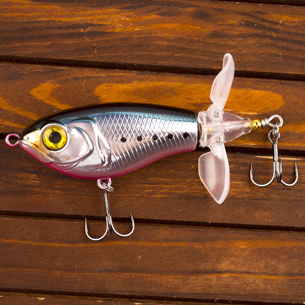 Mồi lure Mulin Câu Cá Măng, Lóc Bông, Vược, mồi pop cánh quạt | 9g & 16g