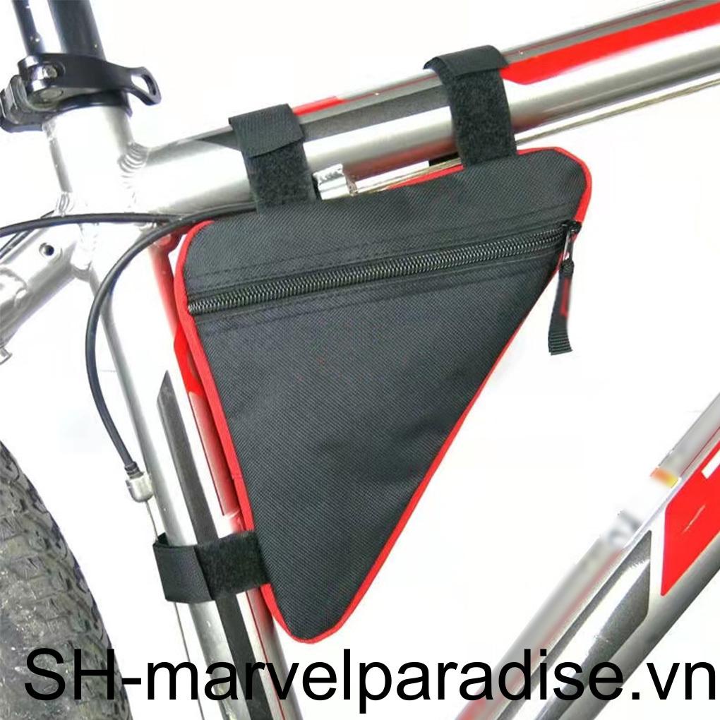 Túi Đựng Điện Thoại / Chìa Khóa Gắn Khung Trước Xe Đạp Bằng Vải Oxford Chống Thấm Nước