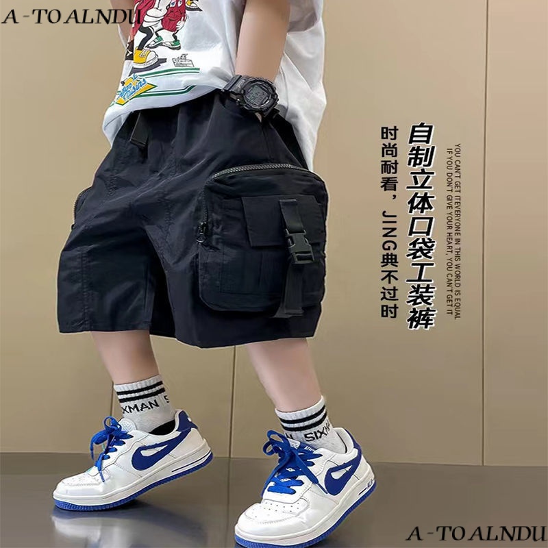 Quần Lửng Mỏng Thời Trang Mùa Hè 2023 Dành Cho Bé Trai