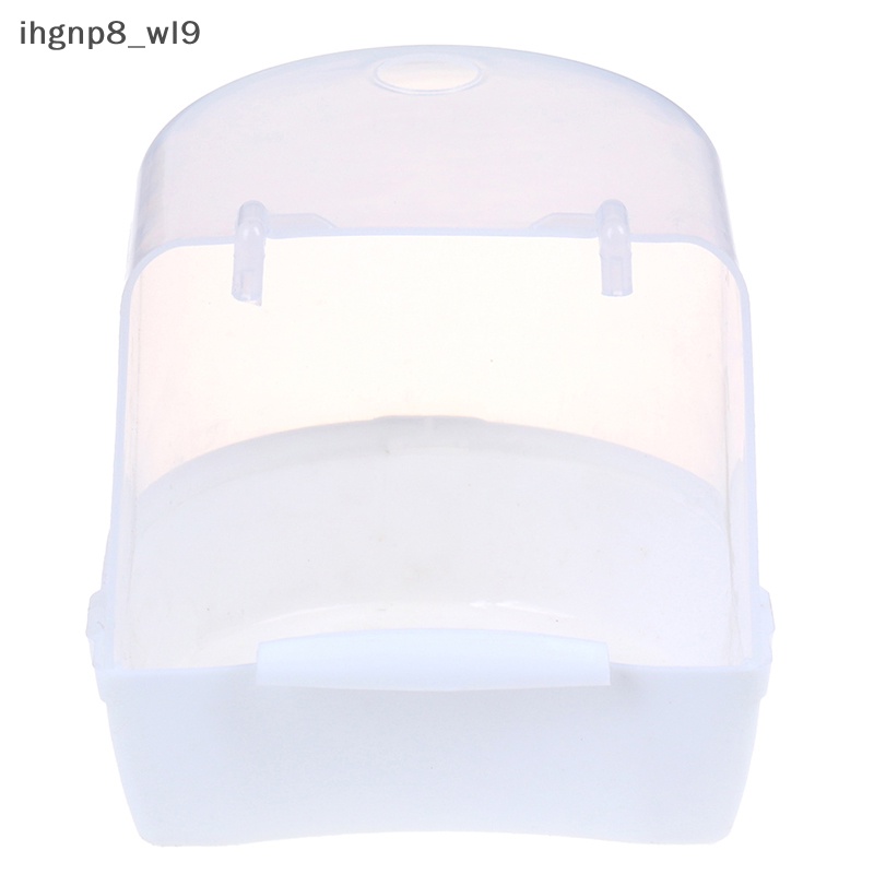 Nhựa chim nước tắm hộp bồn tắm Parrot cho PARAKEET treo bát mới