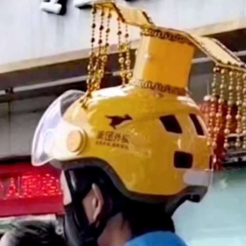 Mũ Bảo Hiểm Hóa Trang Hoàng Đế Bé Phong Cách Trung Hoa Cổ Đại