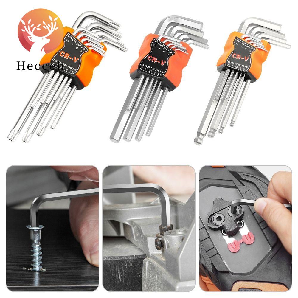 Bộ 9 Tua Vít Hai Đầu Loại L Chất Lượng Cao Tiện Dụng