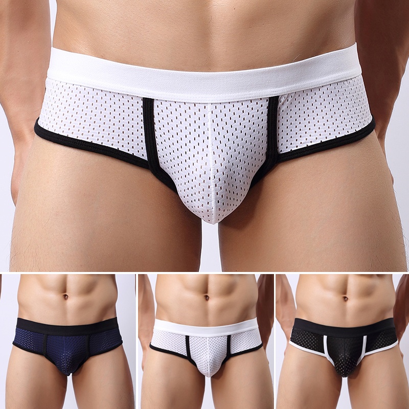 Quần Lót Nam Dạng Lưới Co Dãn Tốt Mềm Mại Và Thoải Mái