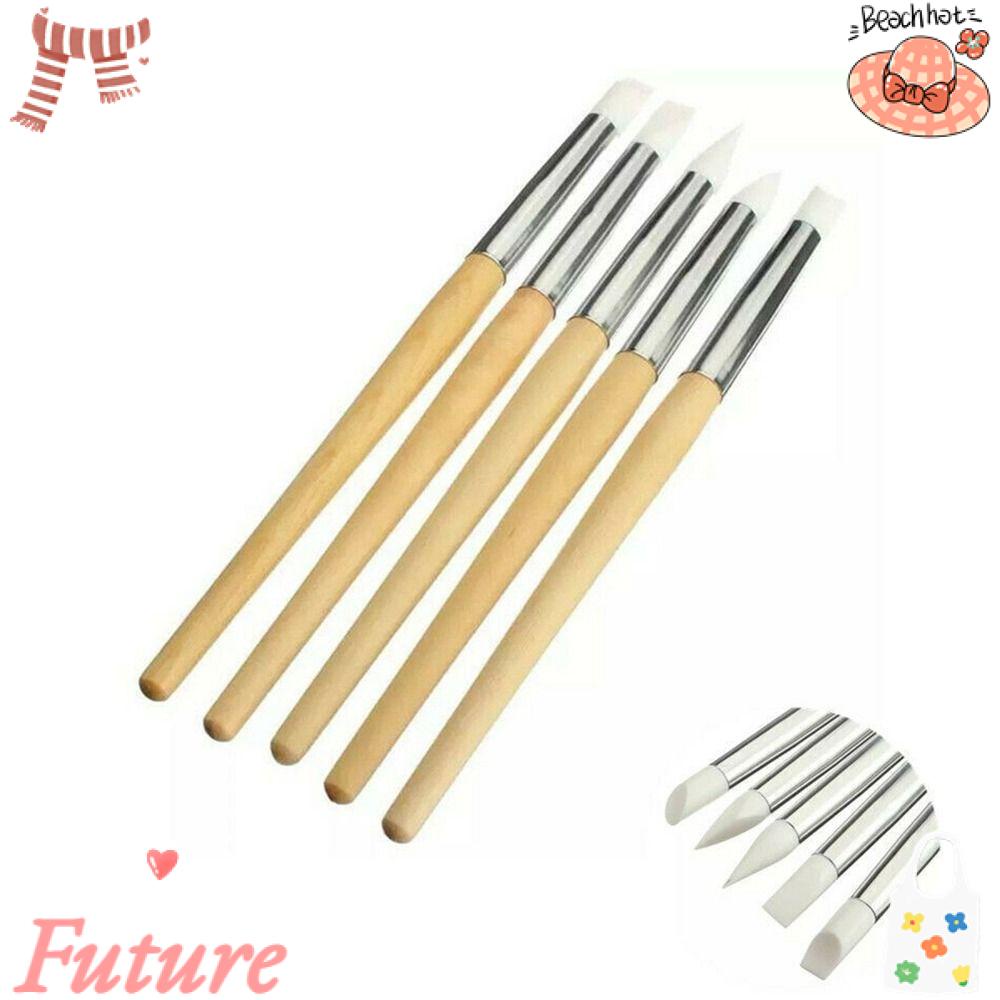 Bút Chạm Khắc Nổi Lên Móng Tay Bằng Silicone Tiện Dụng