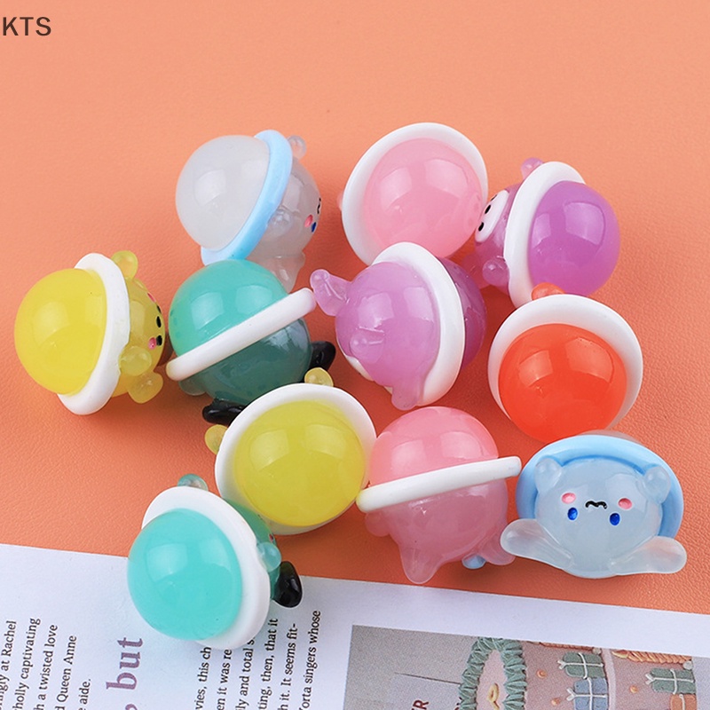 Kẹp Tóc Hình Các Hành Tinh Hoạt Hình Mini Bằng Nhựa Phát Quang